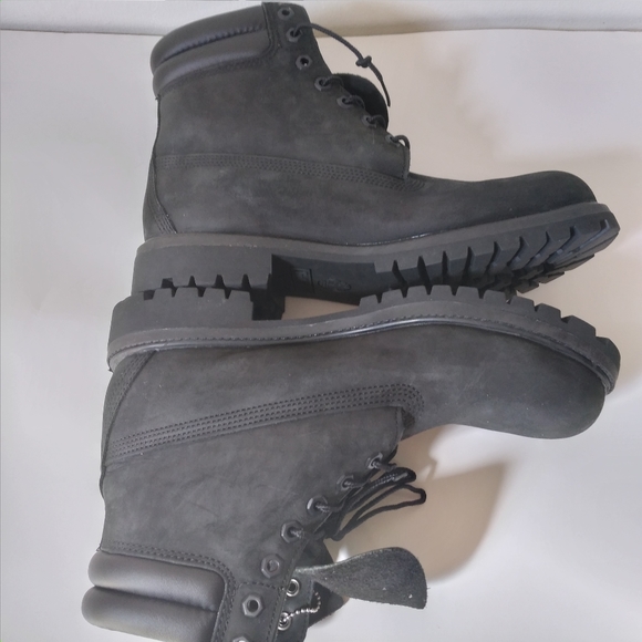 Timberland black boots Mens size 10 M - Picture 7 of 9